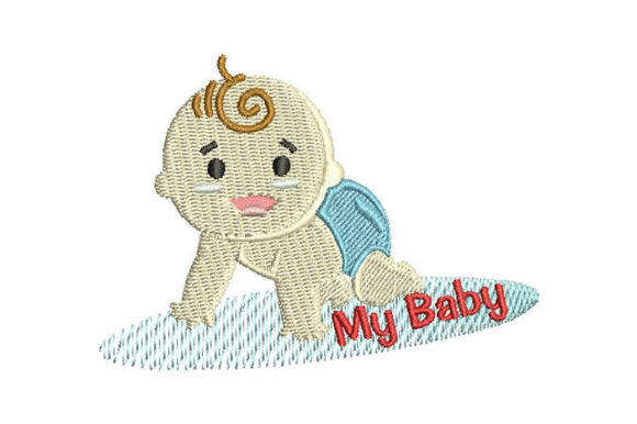 My Baby: A Designer’s Review of This Adorable Embroidery Motif