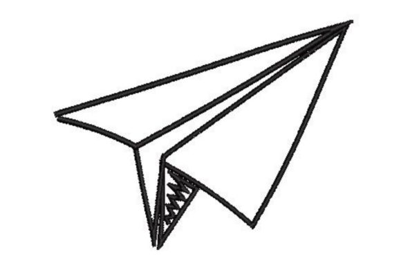 Paper Airplane Embroidery Review for Boutique Apparel