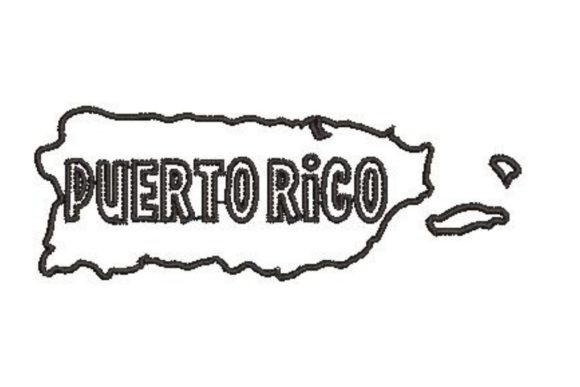 Puerto Rico Outline: A Craft Fair Essential