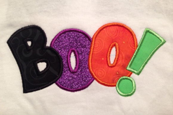Reviewing Boo Halloween Applique for Custom Gifts