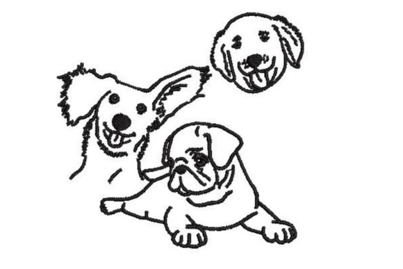 Reviewing Dog Digital Stamps for Branded Merch