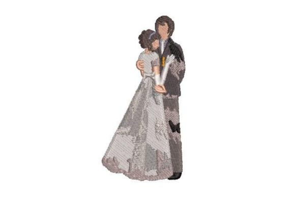 Reviewing Elizabeth and Mr. Darcy Watercolor