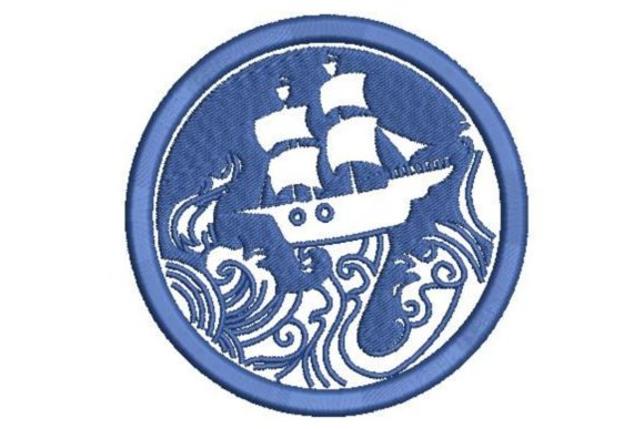 Ship in a Storm: A Nautical Embroidery Review